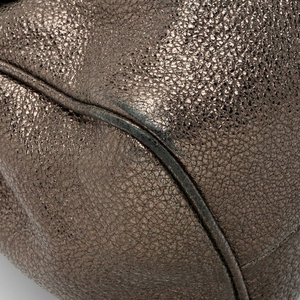Jimmy Choo Metallic Leather Ramona Shoulder Bag - Picture 11 of 15